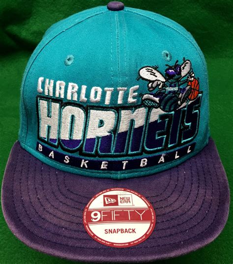 Charlotte Hornets New Era Adjustable Snapback Cap