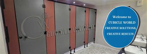 Toilet Cubicle Partitions | HPL, Nylon & Modular Solutions - Cubicle ...