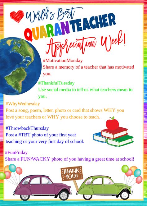 What Week Is Teacher Appreciation Week 2025 - Printable Free Templates