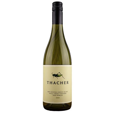 2021 Thacher Winery Chenin Blanc Own-Rooted Shell Creek Vineyard Paso ...