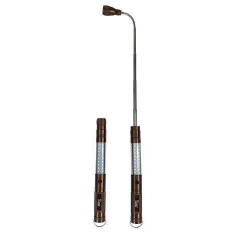 HALO Telescoping Flashlight LED Flood Light - Flashlight with 3 Light ...