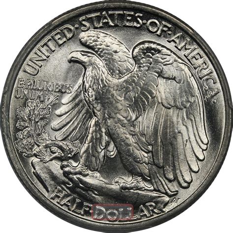 1947 Liberty Walking Half Dollar 50c Ms 66 Pcgs