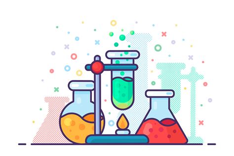Chemistry Experiment Clip Art