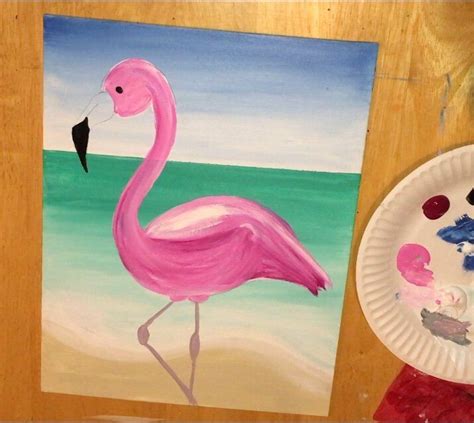 Image result for How to Paint Tutorial Flamingo