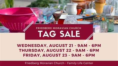 Friedberg Moravian Churchs Tag Sale, Friedberg Moravian Church, Arcadia ...