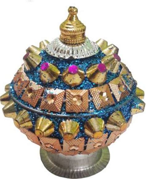 Buy Vrinda PNB Blue Sindoor Box for All Woman and Ladies Pack of 02 at ...