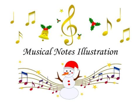 Image result for Christmas Musical Notes