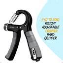 Aoriyon SJHD-DYN Gym With Counter per Upto 60 Kg Hand Hand Grip/Fitness ...