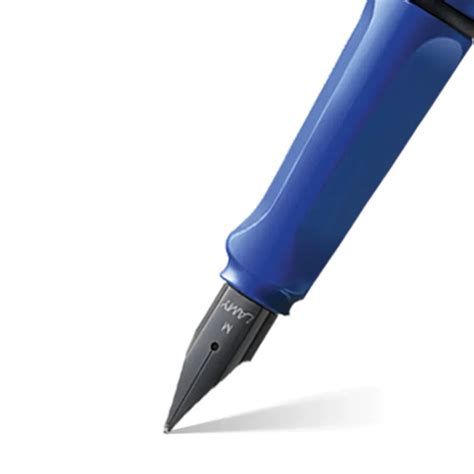 Lamy 014 Safari Fountain Pen - Blue and Red — Mango