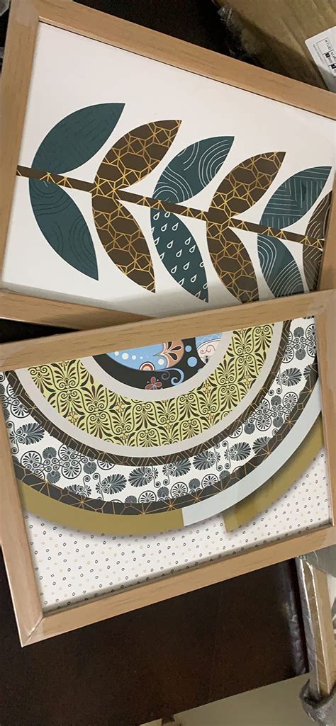 kotart Wood Modern Art Framed Wall Paintings For Living Room Bedroom ...