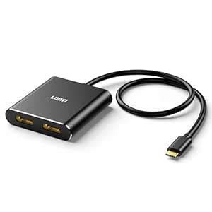 USB-C to Dual DisplayPort Splitter Adapter, 4K@60Hz,Type C to ...