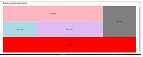 Angular Material Grid List Examples 的图像结果