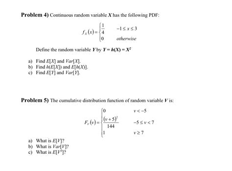 Image result for Questions On Continuous Random Variable