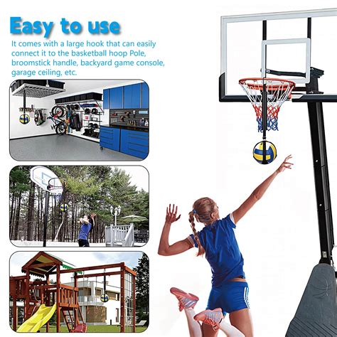 Volleyball Spike Trainer Basketball Hoop Great Home Training Equipment ...
