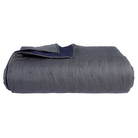 Buy Premium Kantha Stitch Reversible Bedspread Online at Bedlam