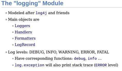 How Does Python Logging Work 的图像结果