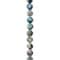Blue & White K2 Stone Round Beads by Bead Landing®, 8mm | Michaels