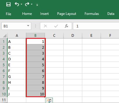 Image result for Series Using Fill Handle