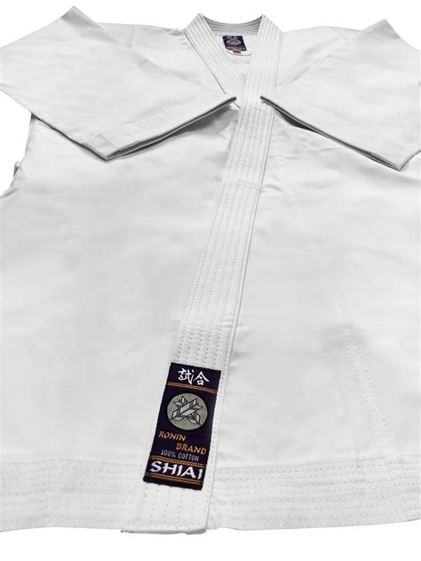 Buy Ronin Brand Shiai Purple Label Gi -Ultra Middleweight Karate Gi - 9 ...