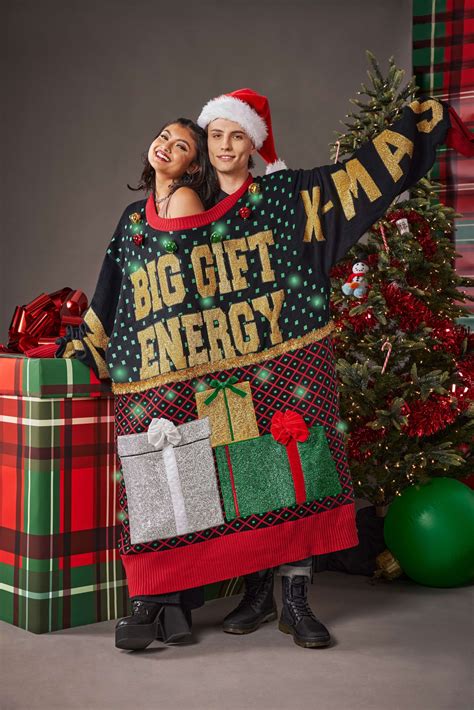 Spencer’s Has a New Line of Naughty Christmas Sweaters