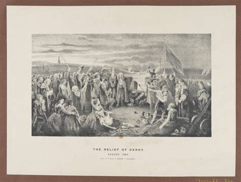 The Relief of Derry, August, 1689 | Online Collection | National Army ...