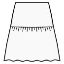 Skirt Sewing Patterns - Above knee length - Online Designer