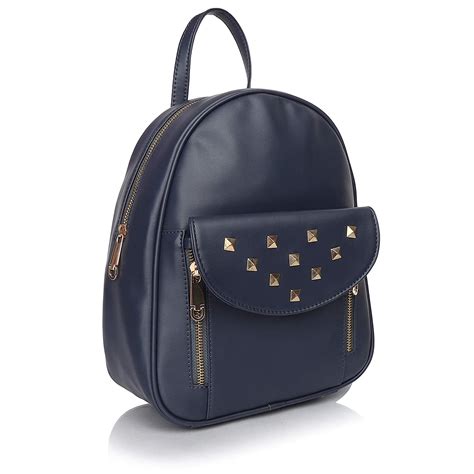 Lychee bags Women Pu Blue Backpack : Amazon.in: Fashion