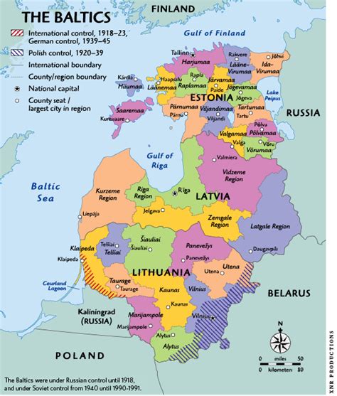 Image result for Baltics Map