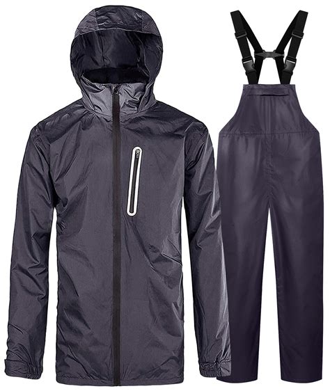 SWISSWELL Rain Suits for Men Waterproof Golf Rain Gear Lightweight ...