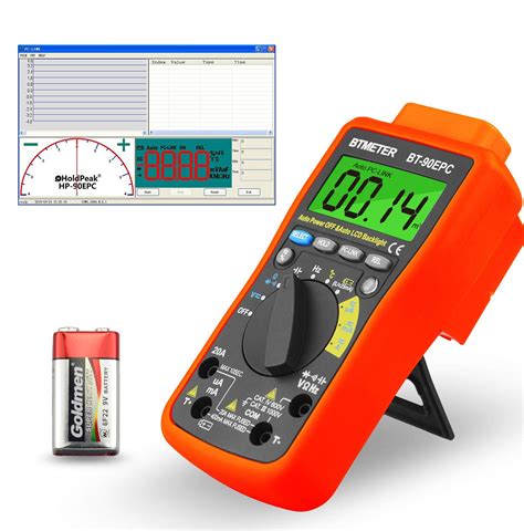Digital Multimeter, BTMETER Automatic Range Selection AC/DC, Volt, Amps ...