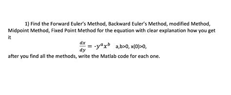 Image result for Forward Euler Method Formula