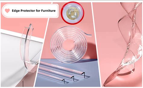 Buy Sichumaria 4M Corner Protector for Sharp Edges,100% Silicone Edge ...