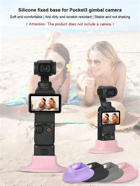 BRDRC Silicone Protective Case For DJI OSMO POCKET 3 Camera Body, Anti ...