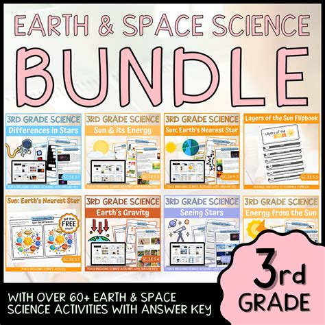 3rd Grade Earth & Space Science BUNDLE - NGSS Aligned Activities ...