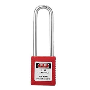 Safety System Waterproof Lockout Padlock, UV-Resistant Isolation ...
