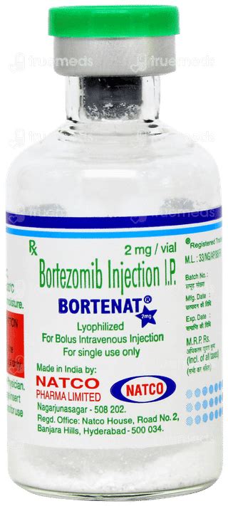 Bortenat 2 Mg Injection 1 - Uses, Side Effects, Dosage, Price | Truemeds