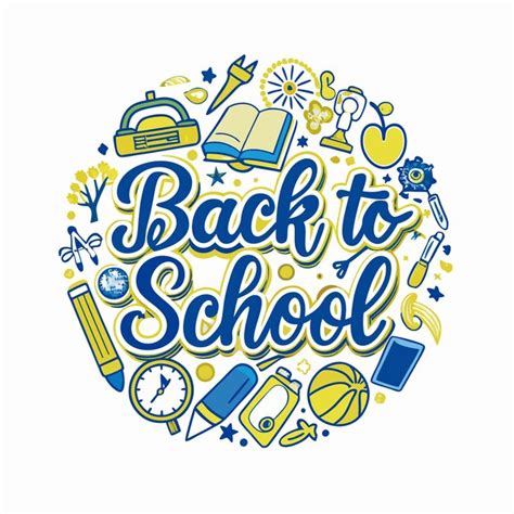 Back to school writing | Premium AI-generated vector