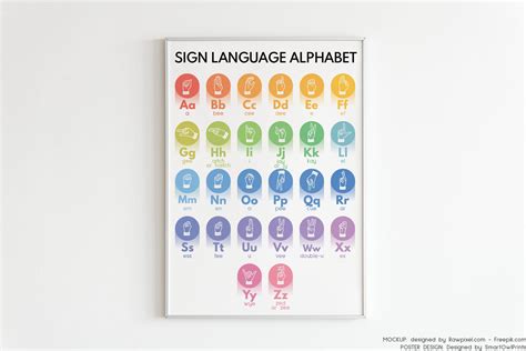 Image result for Sign Language Alphabet Chart Preschool