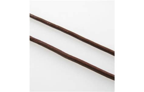 Prirodna koža 2mm-braon