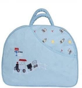 ocean count Multipurpose Polyester Diaper/Mother Bag with Holder Diaper ...