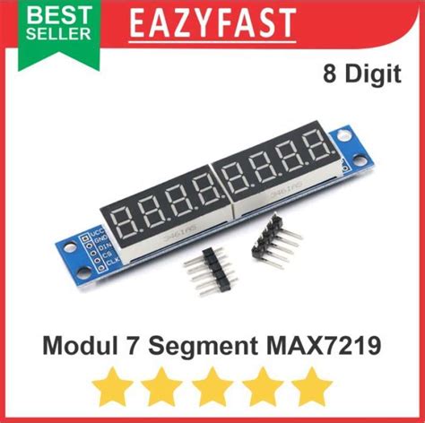 MAX7219 Arduino 7-Segment 4 Digit 的图像结果