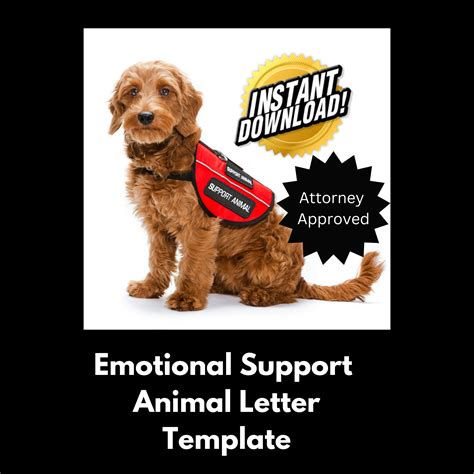 Service Animal Letter