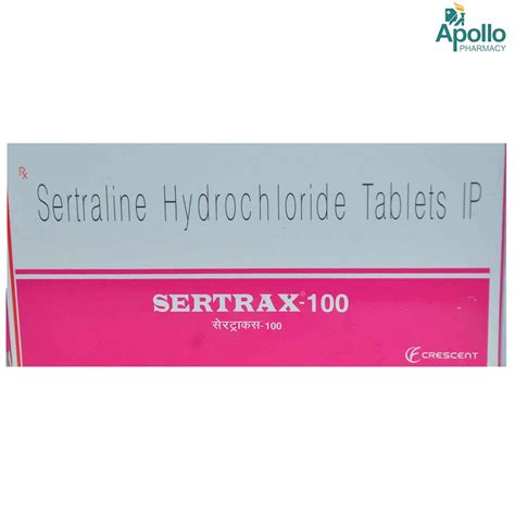 SERTRAX 100MG TABLET | Uses, Side Effects, Price | Apollo Pharmacy