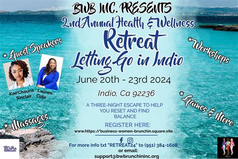 2nd Annual Health & Wellness Retreat , Indio (Coachella Valley), Rancho ...
