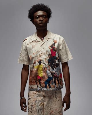 Air Jordan Men's Camp Shirt. Nike IN