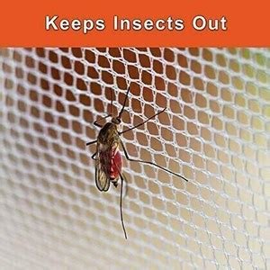 ASTITVA Fibre Adults Washable Window Mosquito Net Stitched with Nylon ...