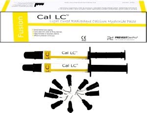 Prevest Denpro Cal LC Light Cured Radiopaque Calcium Hydroxide Paste ...