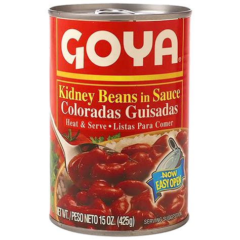 Goya Red Kidney Beans Guisadas 15oz - Seabra Foods Online