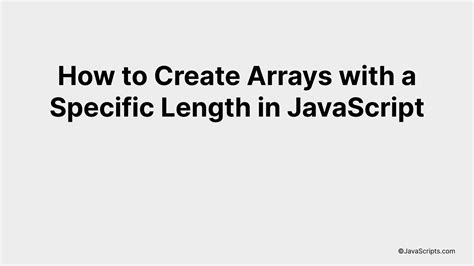 Image result for JavaScript Create Array