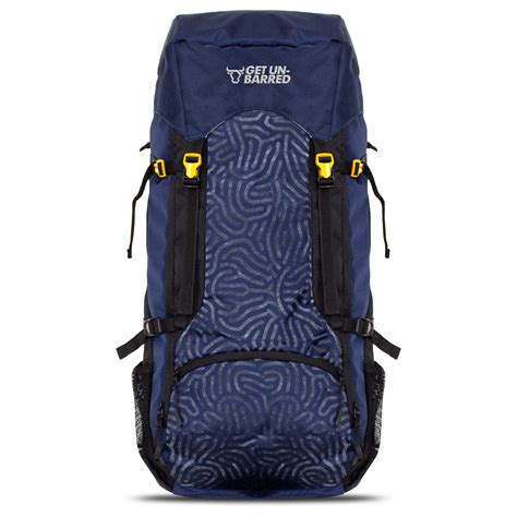 Ranger 75 Ltr Hiking Rucksack- Navy – Mufubu